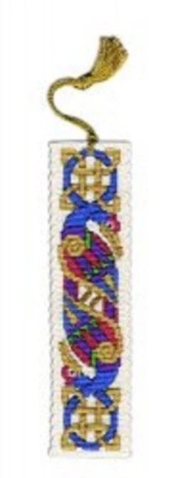 Textile Heritage Counted Cross Stitch Bookmark Kit - Celtic Birds Multicolor -Michaels Stores 9949178393289 2