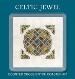 Textile Heritage Coaster Kit - Celtic Jewel Multicolor