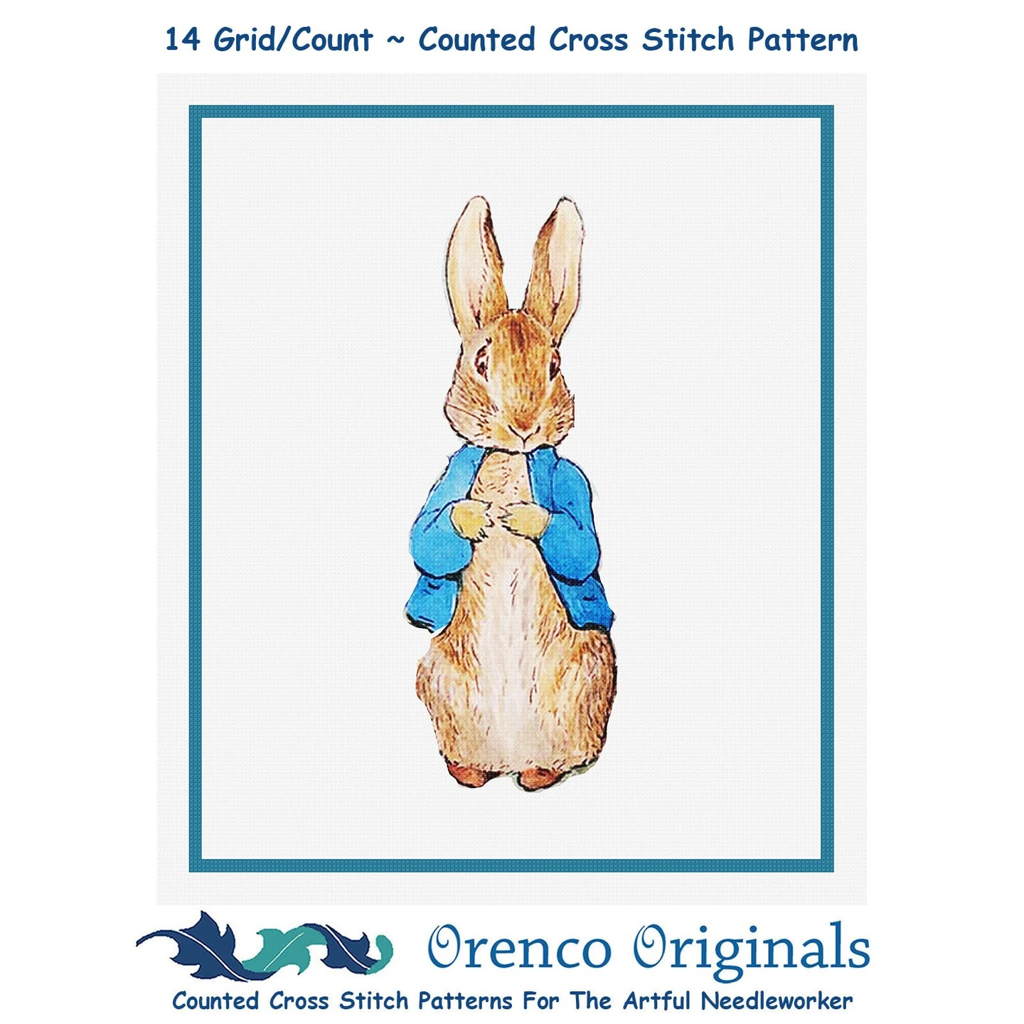 Peter Rabbit Inspired By Beatrix Potter Counted Cross Stitch Pattern 8 Peter Rabbit Inspired By Beatrix Potter Counted Cross Stitch Pattern - Image 6