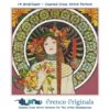 La Trapistine Detail By Alphonse Mucha Counted Cross Stitch Pattern 1 La Trapistine Detail By Alphonse Mucha Counted Cross Stitch Pattern -Michaels Stores 9949217624777