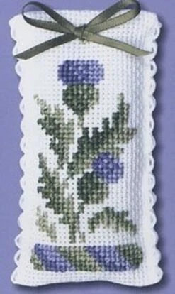 Textile Heritage Lavender Sachet Counted Cross Stitch Kit - Victorian Thistles Multicolor 7 Textile Heritage Lavender Sachet Counted Cross Stitch Kit - Victorian Thistles Multicolor -Michaels Stores 9949224530633 2