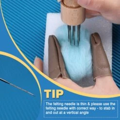 Needle Felting Needles, 104 Pcs Needle Felting Kit, 4 Sizes 4 Types Felting Needles, Triangle, Star, Cone, Spiral, Needle Felting Supplies, Needle Felting Tools, 36/38/40/42 Gauge 25 Needle Felting Needles, 104 Pcs Needle Felting Kit, 4 Sizes 4 Types Felting Needles, Triangle, Star, Cone, Spiral, Needle Felting Supplies, Needle Felting Tools, 36/38/40/42 Gauge -Michaels Stores 99736099248176