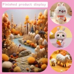 Complete Wool Felting Tool Kit,Needle Felting Supplies Needle Felting Kit With 90Pcs Needle Felting Needles,3Pcs Needle Bottles,2Pcs Needle Felting Pen,Needle Felting Tools For Beginner,Professional -Michaels Stores 99736147482672 1