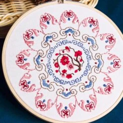 4 Mandala Embroidery Starter Kit With Instruction Plum Blossom Chrysanthemum Orchid Lotus Needlepoint Cross Stitch Kit With Embroidery Hoop Threads Needle Scissors For Beginners DIY Craft 29 4 Mandala Embroidery Starter Kit With Instruction Plum Blossom Chrysanthemum Orchid Lotus Needlepoint Cross Stitch Kit With Embroidery Hoop Threads Needle Scissors For Beginners DIY Craft -Michaels Stores 99736284583984 1