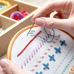 6 Pieces Aida Cloth 14 Count White Cross Stitch Fabric For Craft Embroidery, Handmade Needlework, DIY Handicrafts, 12 By 18-Inch 23 6 Pieces Aida Cloth 14 Count White Cross Stitch Fabric For Craft Embroidery, Handmade Needlework, DIY Handicrafts, 12 By 18-Inch -Michaels Stores 99736359704624