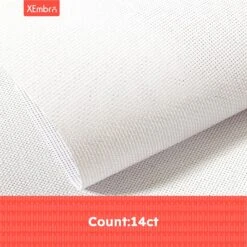 12 PCS Aida Cloth 14 Count, 4 Sizes White Cross Stitch Fabric For Craft Embroidery, Classic Reserve Aida Cloth For Embroidery Beginner, Needlework, Cross Stitch (5.9 To 11.8inch) 25 12 PCS Aida Cloth 14 Count, 4 Sizes White Cross Stitch Fabric For Craft Embroidery, Classic Reserve Aida Cloth For Embroidery Beginner, Needlework, Cross Stitch (5.9 To 11.8inch) -Michaels Stores 99736561031216