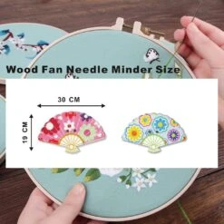 4 Pieces Fan Needle Minder,Magnetic Pin Holder For Cross Stitch, Needlework And Embroidery Accessories,Magnetic Needle Nanny 16 4 Pieces Fan Needle Minder,Magnetic Pin Holder For Cross Stitch, Needlework And Embroidery Accessories,Magnetic Needle Nanny -Michaels Stores 99736699557936