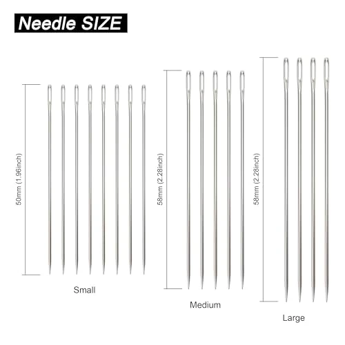 Seam Ripper, Needle Threader And Hand Sewing Needles Set, Big Small Stitching Thread Unpicker, Thread Cutter Remover With Scissor For Sewing Needlework DIY Craft 20 Seam Ripper, Needle Threader And Hand Sewing Needles Set, Big Small Stitching Thread Unpicker, Thread Cutter Remover With Scissor For Sewing Needlework DIY Craft - Image 18