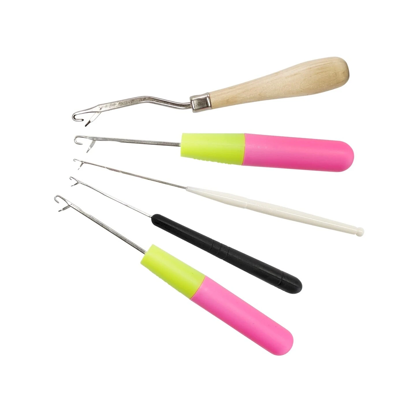 5PCS Latch Hook, Different Sizes Small Crochet Hooks Needle For Hair 6 5PCS Latch Hook, Different Sizes Small Crochet Hooks Needle For Hair - Image 4