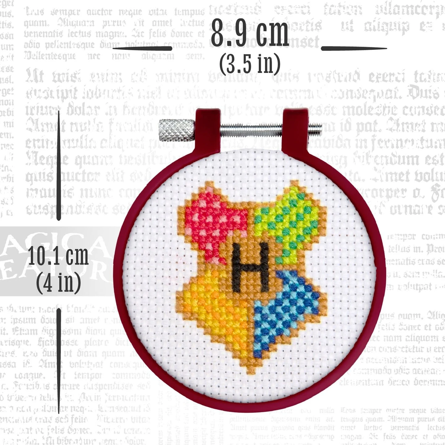 Paladone Harry Potter Stamped Cross Stitch, Embroidery Kit - Officially Licensed Wizarding World Merchandise, Easy Craft Activity For Movie Fans, Starter Kit For Needlework Beginners 6 Paladone Harry Potter Stamped Cross Stitch, Embroidery Kit - Officially Licensed Wizarding World Merchandise, Easy Craft Activity For Movie Fans, Starter Kit For Needlework Beginners - Image 4