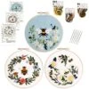 Embroidery Starter Kit For Beginners, 3 Sets Cross Stitch Kits For Adults, Include Embroidery Clothes With Cute Bees And Flowers Patterns, 1 Embroidery Hoop, Threads, Needles And Instruction 1 Embroidery Starter Kit For Beginners, 3 Sets Cross Stitch Kits For Adults, Include Embroidery Clothes With Cute Bees And Flowers Patterns, 1 Embroidery Hoop, Threads, Needles And Instruction -Michaels Stores 99737618372656